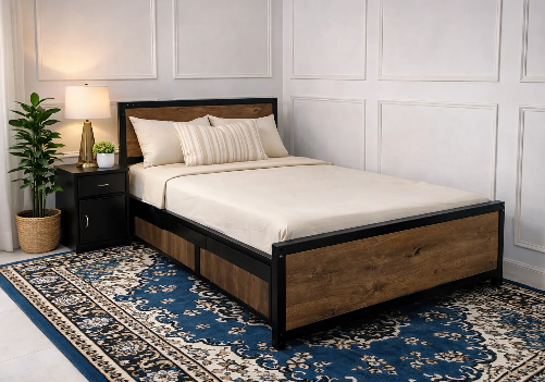 Lucus Storage Bed and Mattress 6" Combo